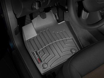 Килими автомобільні 3D Лайнери передні Opel Adam 2012 - 2019 чорний WeatherTech 445481 445481 фото