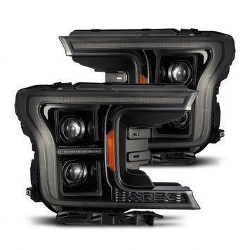 Передні фари Ford F-150 2018-2020 G2 Style PRO серія колір Alpha-Black AlphaRex 880253 880253 фото