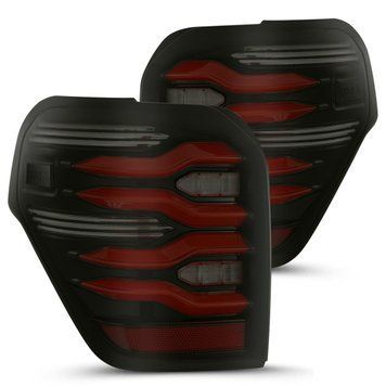 Задні ліхтарі Toyota 4Runner 2010-2022 LED LUXX серія чорно-червоні AlphaRex 690050 690050 фото