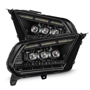 Передні фари Ford Mustang 2010-2012 NOVA-Series Alpha-Black AlphaRex 880490 880490 фото