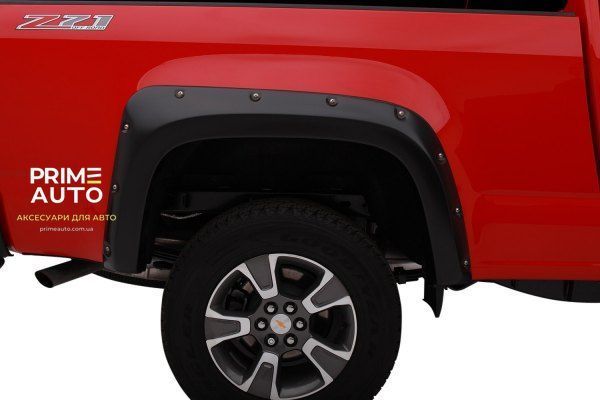 Розширювачі арок Chevrolet Colorado 2015 - 2022 Bolt-On Style матові EGR 791394 791394 фото