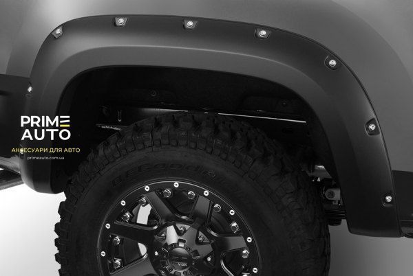 Розширювачі арок комплект 4 шт Chevrolet Colorado 2015-2020 Pocket-style чорний Bushwacker 40969-02 40969-02 фото