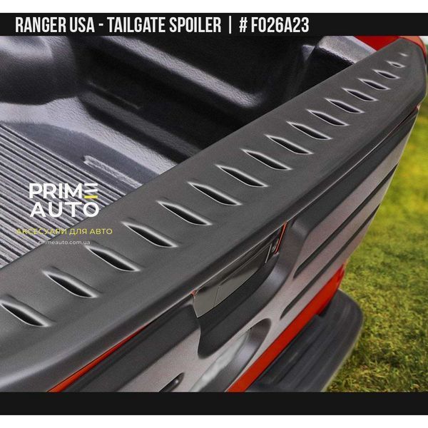 Спойлер на задній борт Ford Ranger USA 2015 - 2022 чорний AIR DESIGN FO26A23 FO26A23 фото