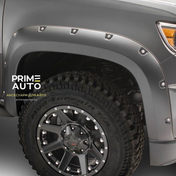 Розширювачі арок комплект 4 шт Chevrolet Colorado 2015-2020 Pocket-style чорний Bushwacker 40969-02 40969-02 фото
