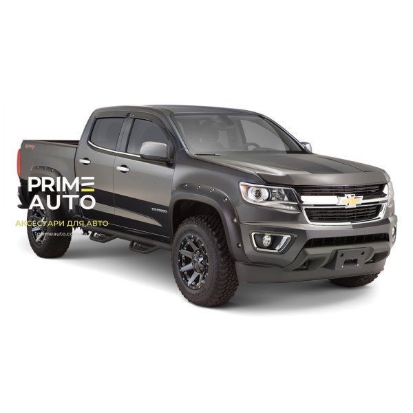 Розширювачі арок комплект 4 шт Chevrolet Colorado 2015-2020 Pocket-style чорний Bushwacker 40969-02 40969-02 фото
