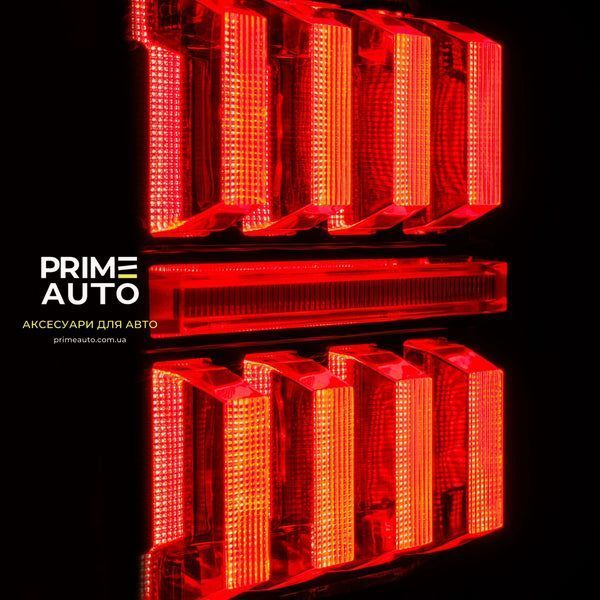 Задні ліхтарі Jeep Wrangler 2019-2025 NOVA-Series Black-Red AlphaRex 602020 602020 фото