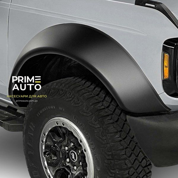 Расширители арок Ford Bronco 2021-2023 OE-STYLE гладкие Bushwacker 20966-02 20966-02 фото