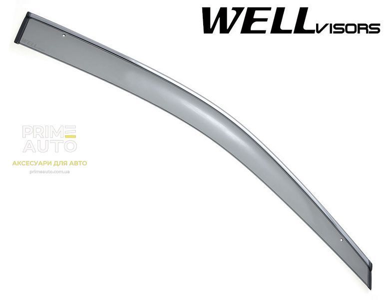 Дефлектори вікон к-т 4 шт з хромованим молдингом Lexus RX 2010 - 2015 Wellvisors 3-847LX007 3-847LX007 фото