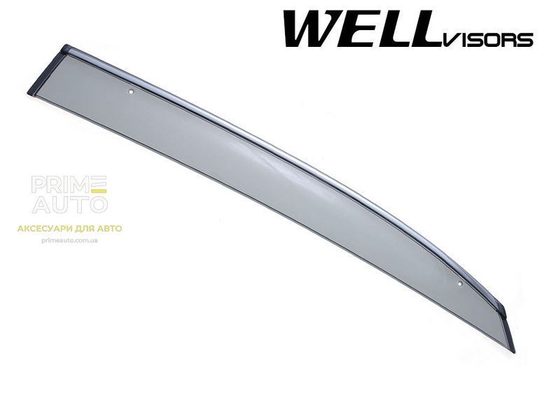Дефлектори вікон к-т 4 шт з хромованим молдингом Lexus RX 2010 - 2015 Wellvisors 3-847LX007 3-847LX007 фото