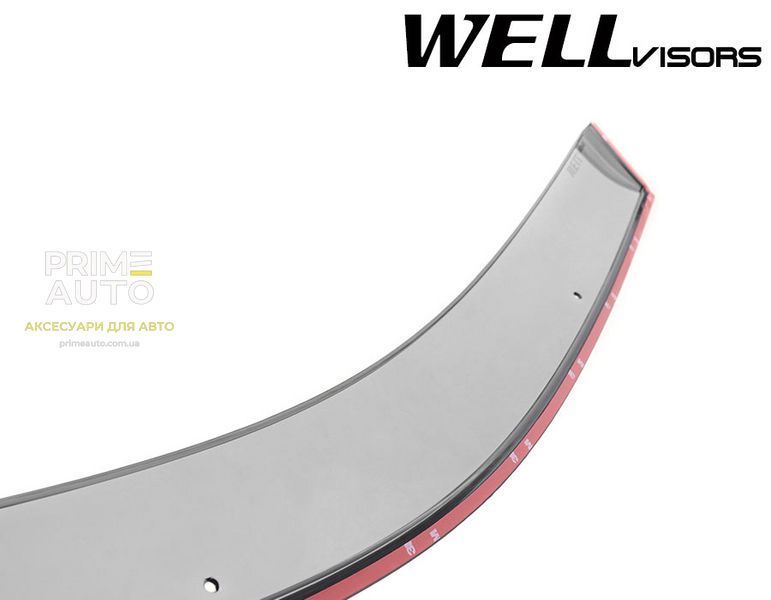 Дефлектори вікон к-т 4 шт з хромованим молдингом GMC Yukon 2015 - 2020 Wellvisors 3-847CH023 3-847CH023. фото