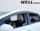 Дефлектори вікон, к-т 4 шт, Premium серія Toyota Prius 2012 - 2018 V Wellvisors 3-847TY052 3-847TY052 фото 8
