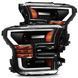 Передні фари Ford F-150 Raptor 2017-2020 LED LUXX серія чорні AlphaRex 880167 880167. фото 1