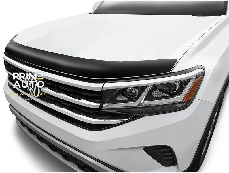 Дефлектор капоту клеючий Volkswagen Atlas 2021 - 2026 Aeroskin темно-димчастий AVS 322253 322253 фото