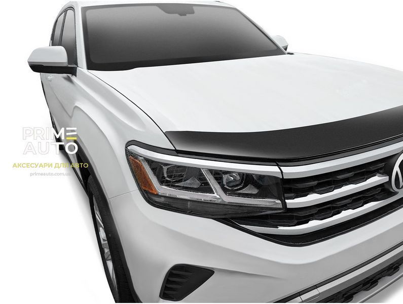Дефлектор капоту клеючий Volkswagen Atlas 2021 - 2026 Aeroskin темно-димчастий AVS 322253 322253 фото
