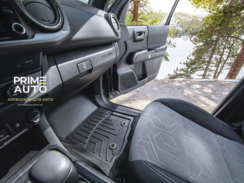Коврики автомобильные 3D Лайнеры High Performance передние BMW IX3 2026+ черный WeatherTech 4419151IM 4419151IM. фото