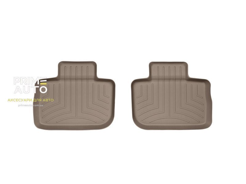 Килими автомобільні 3D Лайнери 2й ряд Dodge Charger 2011 - 2023 бежевий WeatherTech 453792 453792. фото