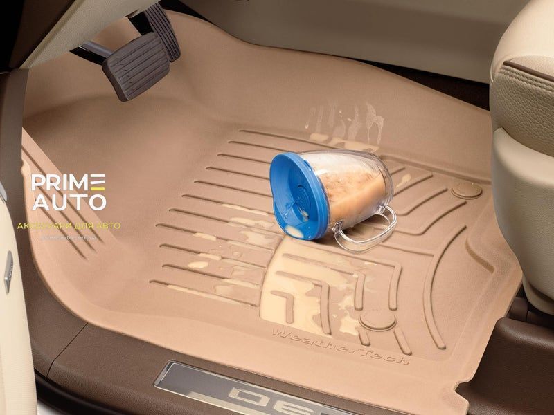 Коврики автомобильные 3D Лайнеры High Performance передние BMW IX3 2026+ черный WeatherTech 4419151IM 4419151IM. фото