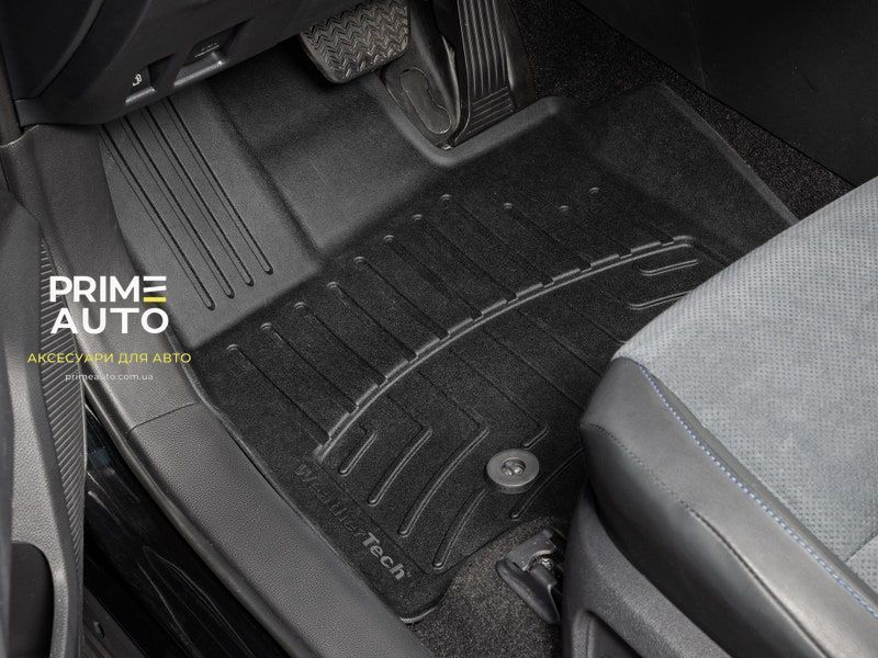 Килими автомобільні 3D Лайнери High Performance передні Toyota RAV4/Plug-In Hybrid 2026 чорний WeatherTech 4419721IM 4419721IM фото