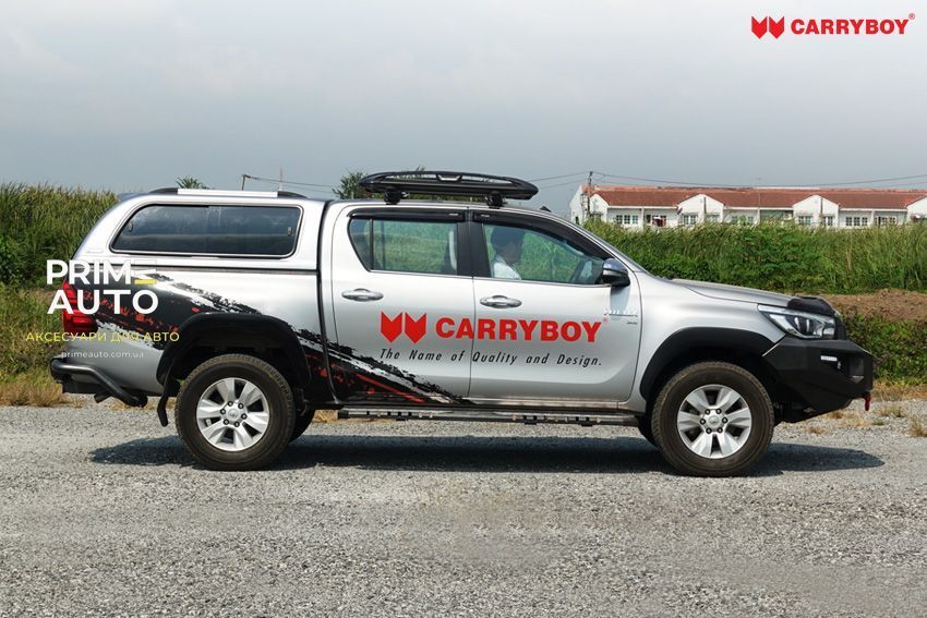 Кунг на пікап Mercedes-Benz X-Class 2018-2020 SR5 серія Carryboy CBXD-SR5 CBXD-SR5 фото