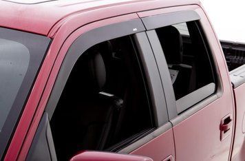 Дефлекторы окон клеящиеся черные матовые LOW PRO Nissan Titan 2017- 2025 к-т 4 шт AVS 774074 774074 фото