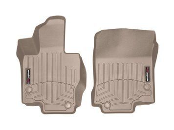 Килими автомобільні 3D Лайнери передні Mercedes-Benz GLS-Class 2020 - 2025 бежевий WeatherTech 4515331 4515331.. фото