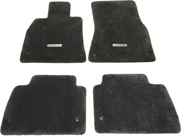 Коврики тканевые 4 шт Lexus LS 2007 - 2012 корткий PREMIUM черный Lexus (Оригинал) PT9195007102 PT9195007102 фото