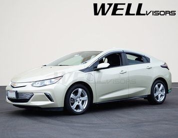 Дефлектори вікон к-т 4 шт з хромованим молдингом Chevrolet Volt 2016 - 2019 Wellvisors 3-847CH019 3-847CH019 фото