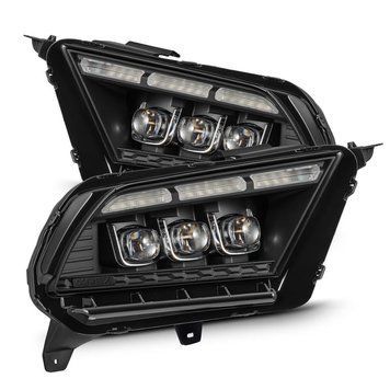 Передні фари Ford Mustang 2010-2012 NOVA-Series Black AlphaRex 880489 880489 фото