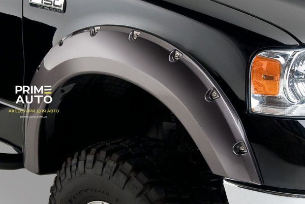 Розширювачі арок комплект 4 шт Ford F-150 2004-2008 Pocket-style чорний Bushwacker 20916-02 20916-02 фото