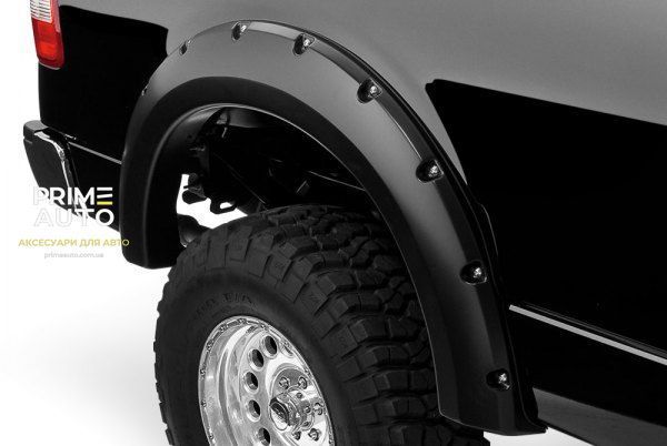 Розширювачі арок комплект 4 шт Ford F-150 2004-2008 Pocket-style чорний Bushwacker 20916-02 20916-02 фото