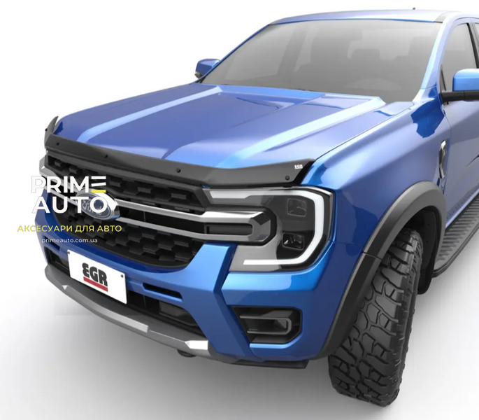 Дефлектор капоту Ford Ranger 2023 + EGR 12081 012081 фото