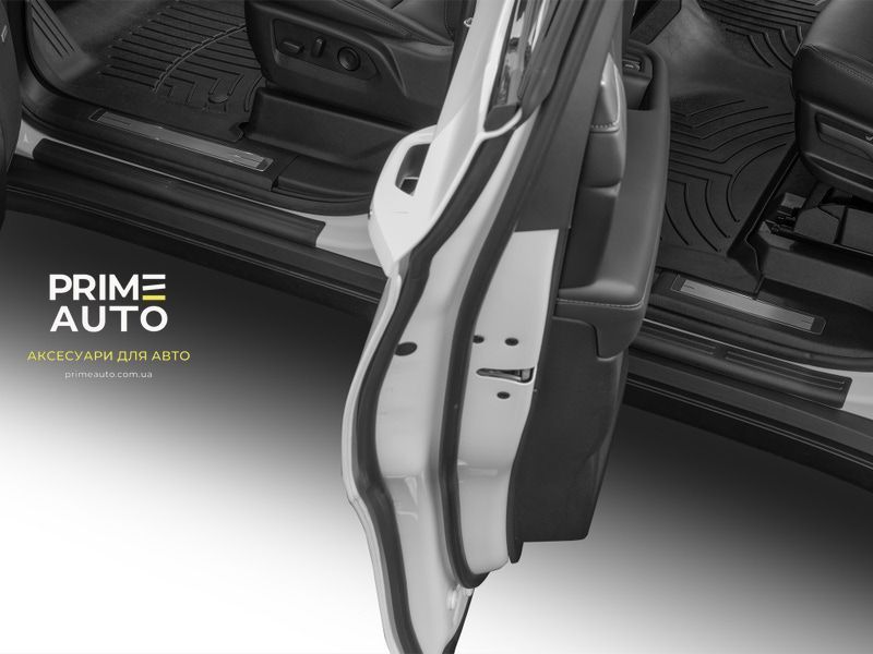 Накладки на пороги 4штуки GMC Yukon/Denali 2021 - 2026 WeatherTech ST061K1 ST061K1.. фото