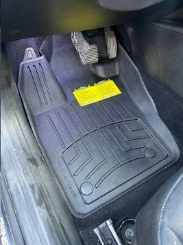 Коврики автомобильные 3D Лайнеры High Performance передние Jeep Renegade 2015 - 2023 черный WeatherTech 448141IM 448141IM фото