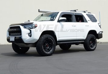 Дефлектори вікон к-т 4 шт Premium серія Toyota 4Runner 2010 - 2022 Wellvisors 3-847TY049 3-847TY049 фото