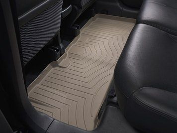 Килими автомобільні 3D Лайнери 2й ряд Ford Mustang 2010 - 2014 бежевий WeatherTech 451392 451392. фото