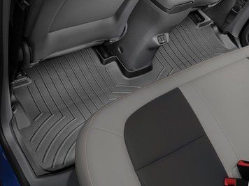 Килими автомобільні 3D Лайнери 2й ряд Chevrolet Bolt EV 2017 - 2023 чорний WeatherTech 4411702 4411702 фото