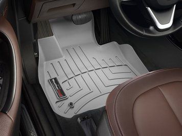 Коврики автомобильные 3D Лайнеры передние BMW X1 2016 - 2023 серый WeatherTech 468811 468811 фото