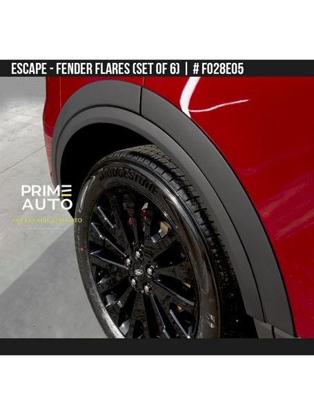 Накладки на арки Ford Escape 2020-2022 черный AIR DESIGN FO28E05 FO28E05 фото