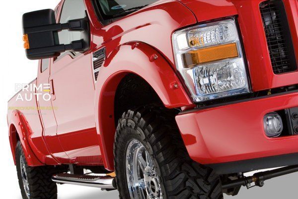 Розширювачі арок комплект 4 шт Ford F-250 Super Duty 2008-2010 Pocket-style чорний Bushwacker 20917-02 20917-02 фото