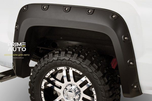 Розширювачі арок комплект 4 шт GMC Sierra 1500 2019-2025 Pocket-style чорний Bushwacker 40909-02 40909-02 фото