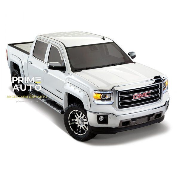 Розширювачі арок комплект 4 шт GMC Sierra 1500 2019-2025 Pocket-style чорний Bushwacker 40909-02 40909-02 фото
