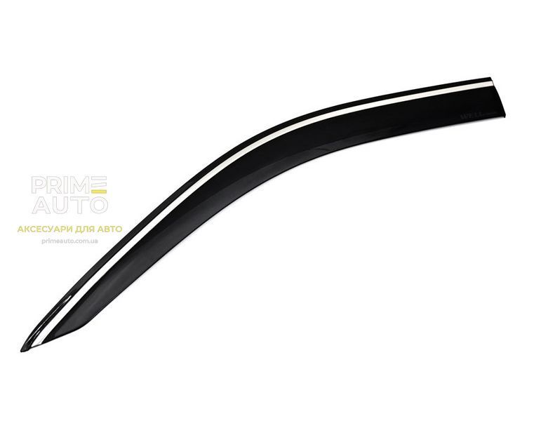 Дефлектори вікон к-т 4 шт з хромованим молдингом Cadillac Escalade 2021 - 2024 Wellvisors 3-847CH034 3-847CH034. фото