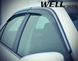 Дефлектори вікон, к-т 4 шт, з хромованим молдингом Toyota Camry 2012 - 2014 Wellvisors 3-847TY010 3-847TY010 фото 2