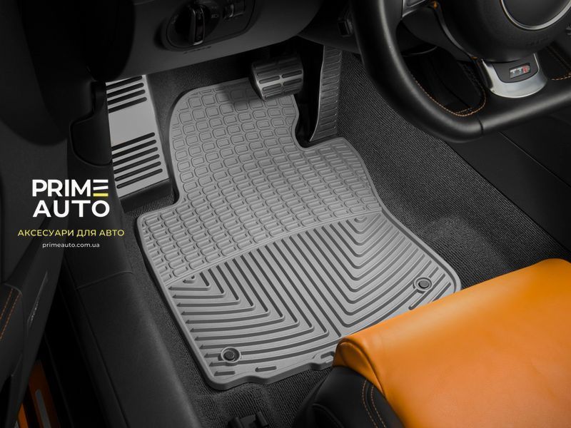 Коврики резиновые третьего ряда Lexus LX570 2008 - 2012 серый WeatherTech W60GR W60GR. фото