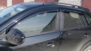 Дефлектори вікон передні+задні к-т 4шт темні Mazda CX5 2012 - 2016 EGR 92450030B 92450030B фото
