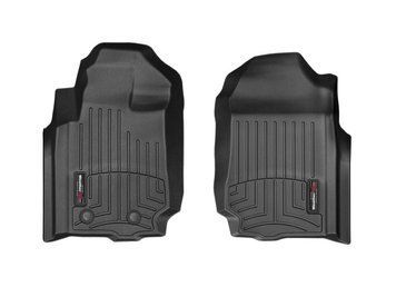 Коврики автомобильные 3D Лайнеры Передние Ford Ranger EUR 2011-2022 черный WeatherTech 445131 445131 фото