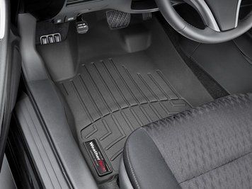 Килими автомобільні 3D Лайнери передні Nissan Altima 2016 - 2018 чорний WeatherTech 4410471 4410471 фото