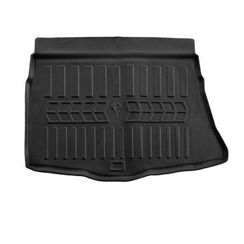 Килим в багажник з бортиком Kia Ceed (CD) хетчбек 2012-2018 чорний 6009431 6009431 фото