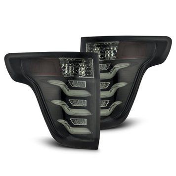 Задні ліхтарі Ford Explorer 2011-2015 PRO-Series Glossy Blackhousing AlphaRex 660010 660010 фото