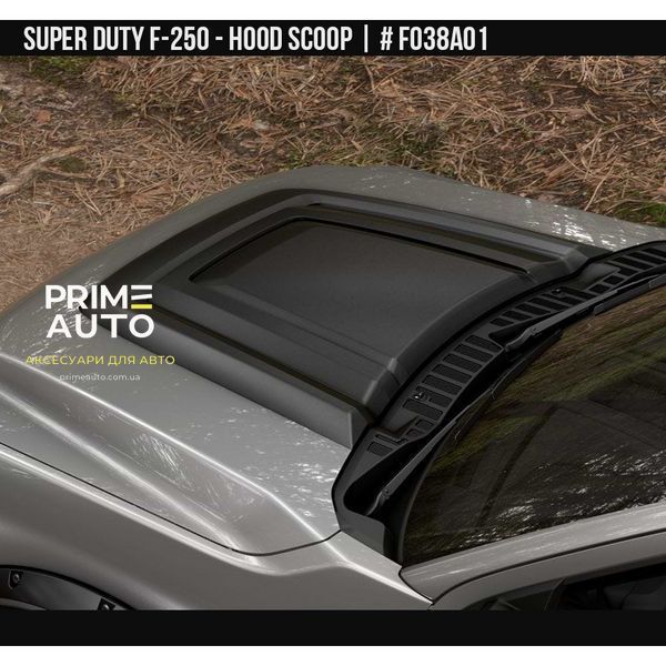 Накладка на капот Ford F-250 2023 - 2025 чорний AIR DESIGN FO38A01 FO38A01 фото